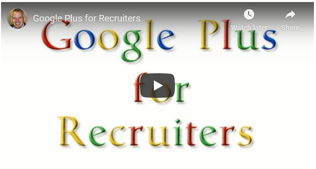 google plus for recruiters