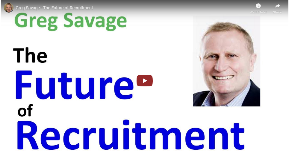 greg savage the future of recruitment