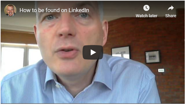 how to be found on linkedin